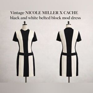 Vintage Nicole Miller x Cache Dress